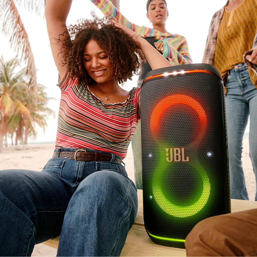 JBL PartyBox Club 120 Portable Party Speaker with Wireless Two Microphone System (Black)