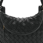 Nappa Intrecciato Small Gemelli Black