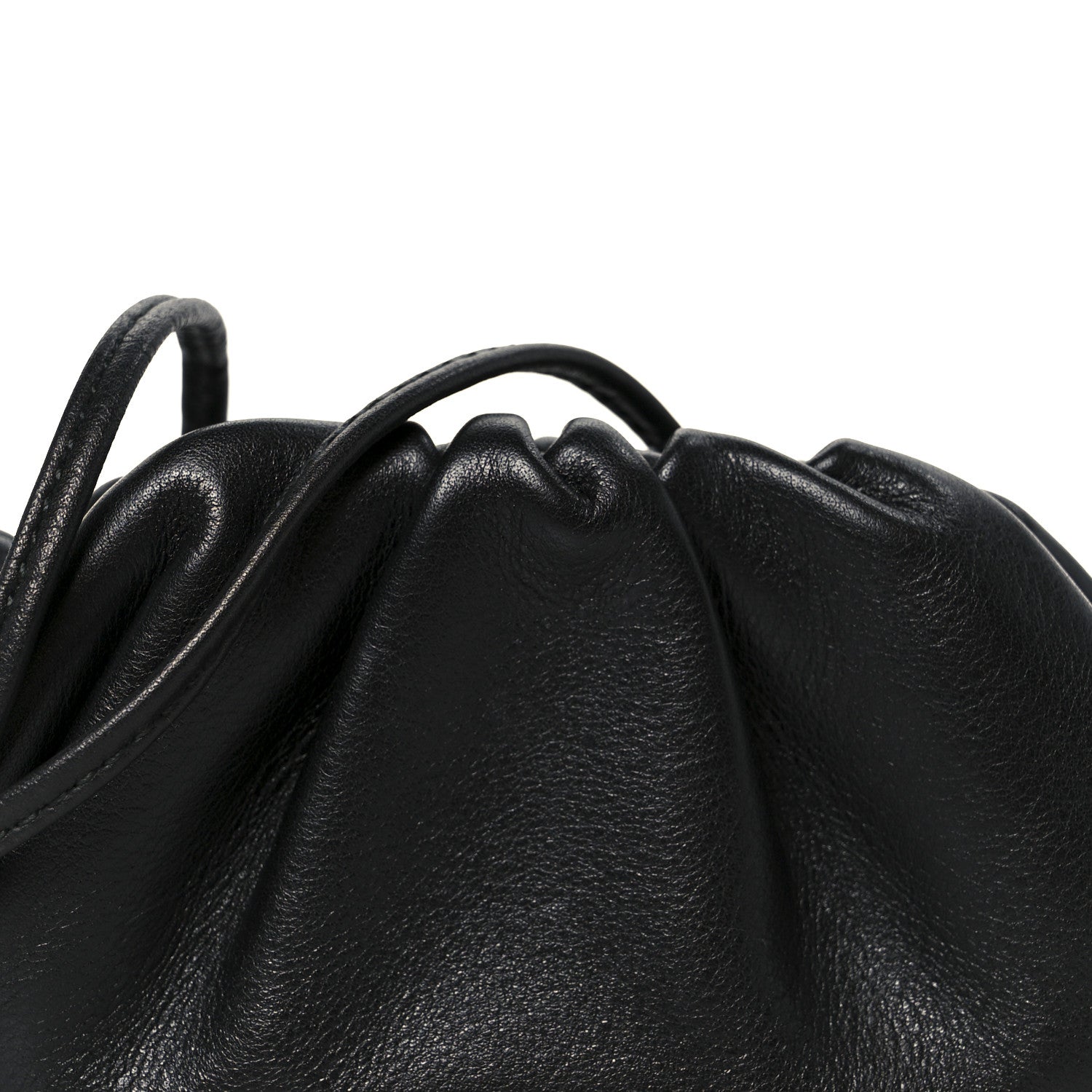 Butter Calfskin Coin Purse Black