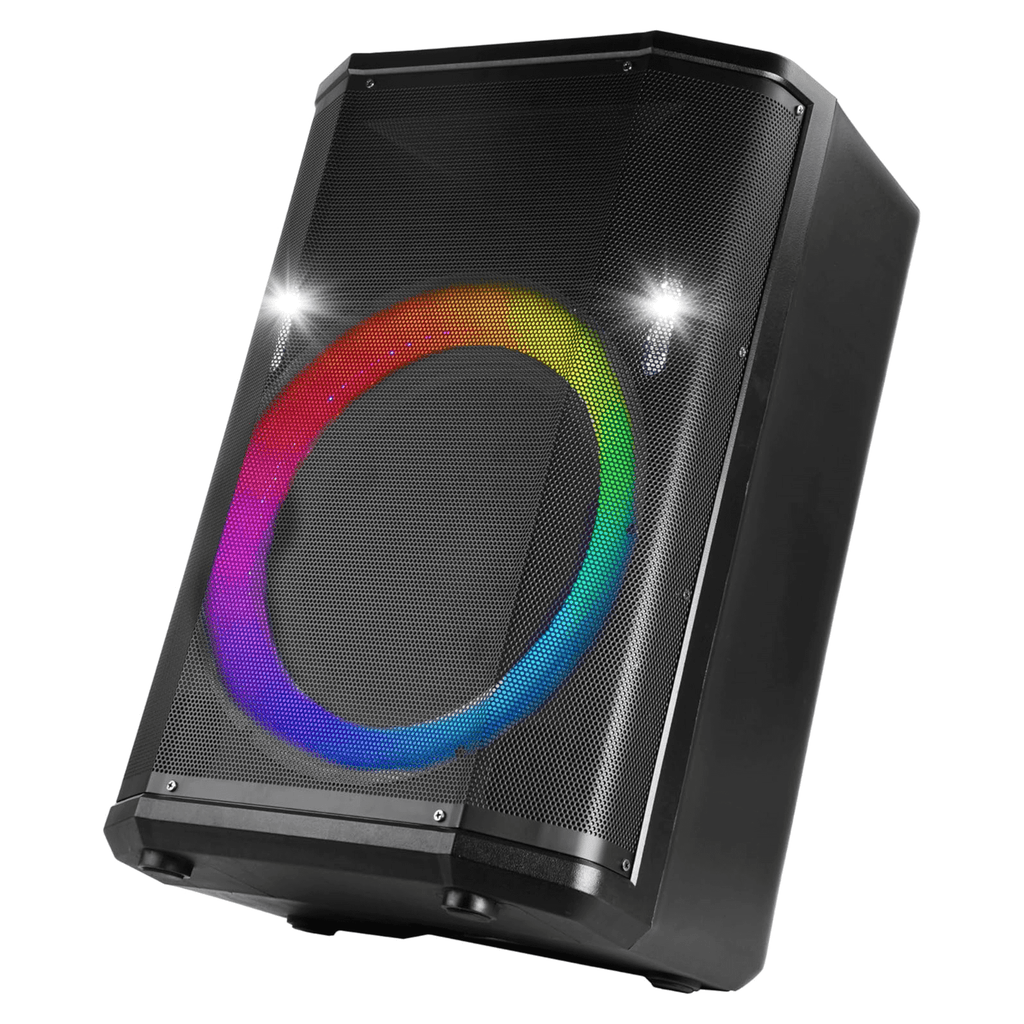 15-Inch Portable BT Speaker with Tiltable Audio Enhancement