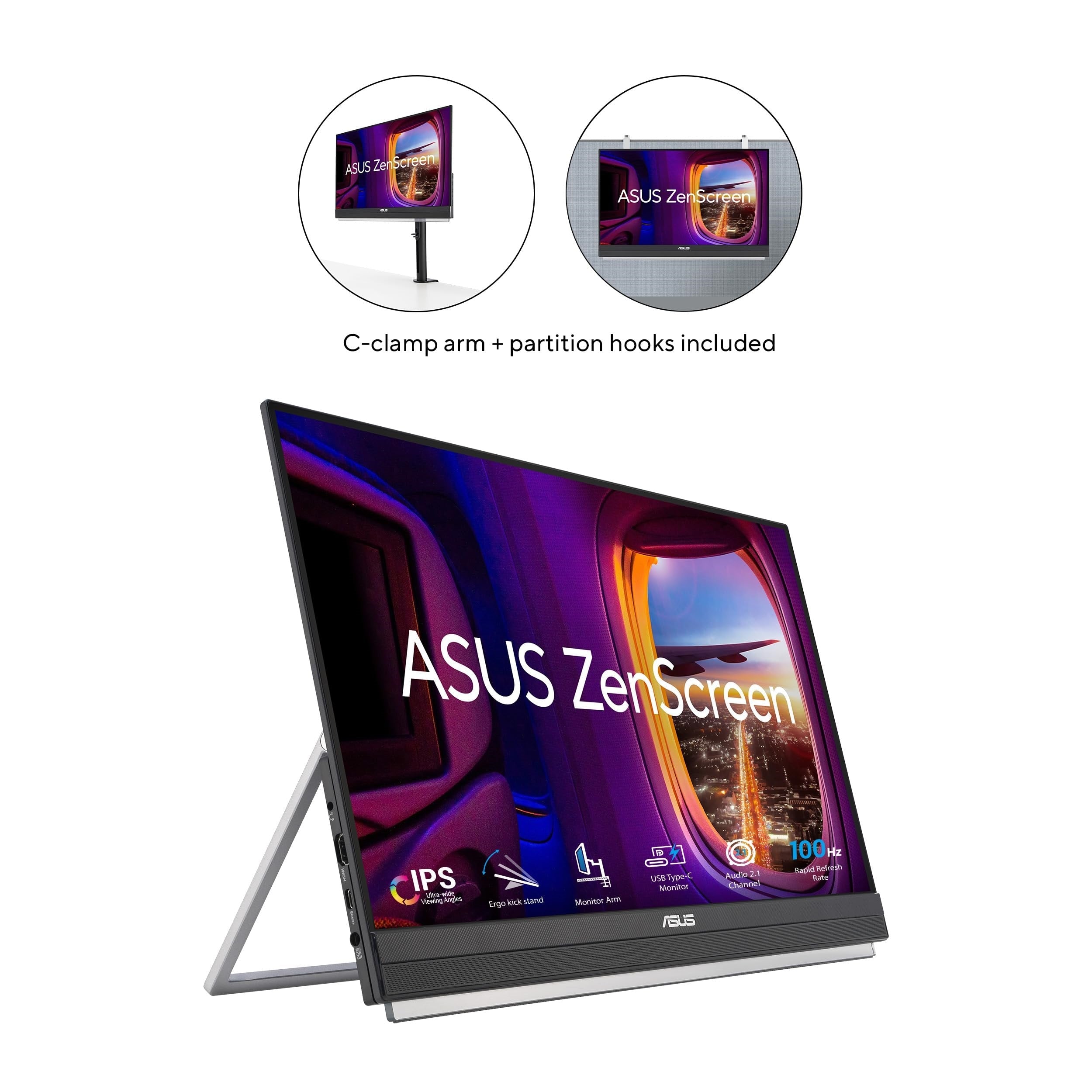 ZenScreen  22" Class Full HD LED