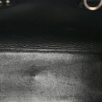 Grained Calfskin Baby Sac De Jour Black