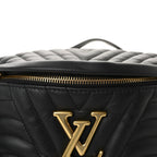 Calfskin Quilted New Wave Bumbag Black