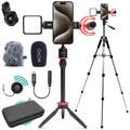 Movo iVlog1-IP Kit for iPhone15 w/ Fullsize Tripod