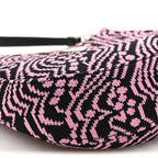 Maglia Jacquard Cleo Shoulder Bag Black Rosa