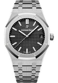 Audemars Piguet Royal Oak Selfwinding  -  41mm - Stainless Steel - Black Dial - Calibre 4302 - 15500ST.OO.1220ST.03