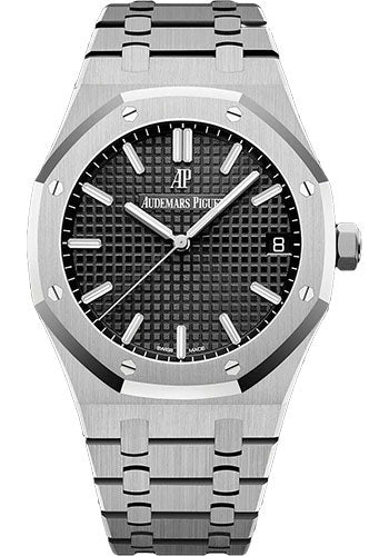 Audemars Piguet Royal Oak Selfwinding  -  41mm - Stainless Steel - Black Dial - Calibre 4302 - 15500ST.OO.1220ST.03