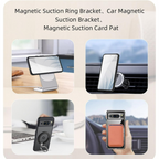 Entronix [Magnetic] Case Compatible with Pixel 9 Pro XL - [Hard Back] Slim Clear