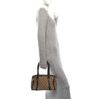 Monogram Small Abbey Boston Brown