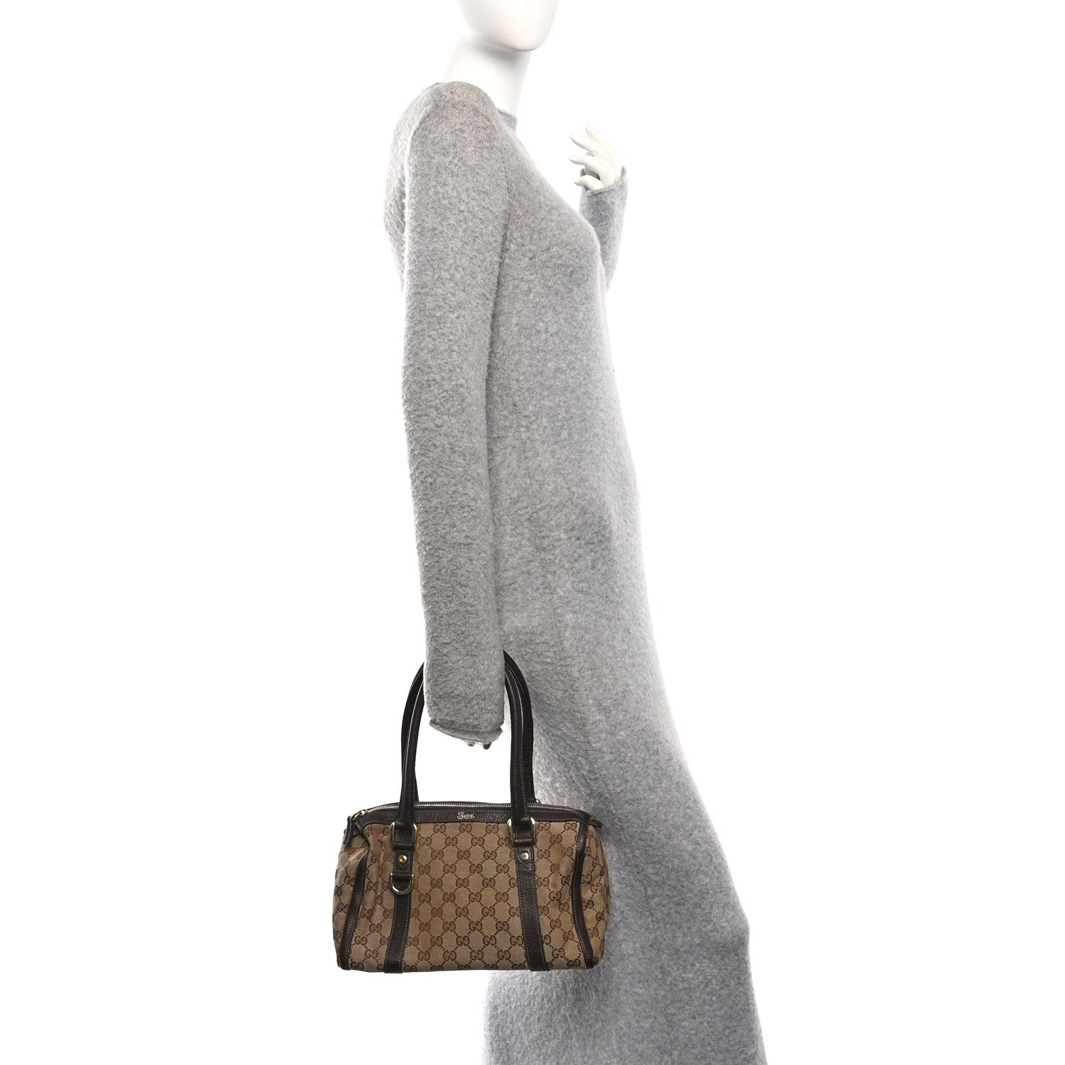 Monogram Small Abbey Boston Brown