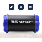 Portable Bluetooth Speaker with LED Lighting and Carrying Strap