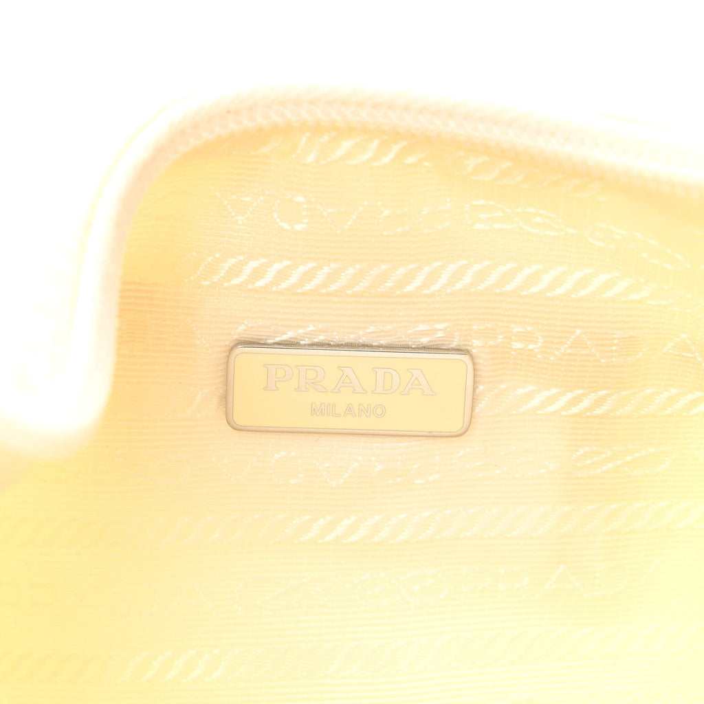Tessuto Nylon Mini Re-Edition 2000 Bag White