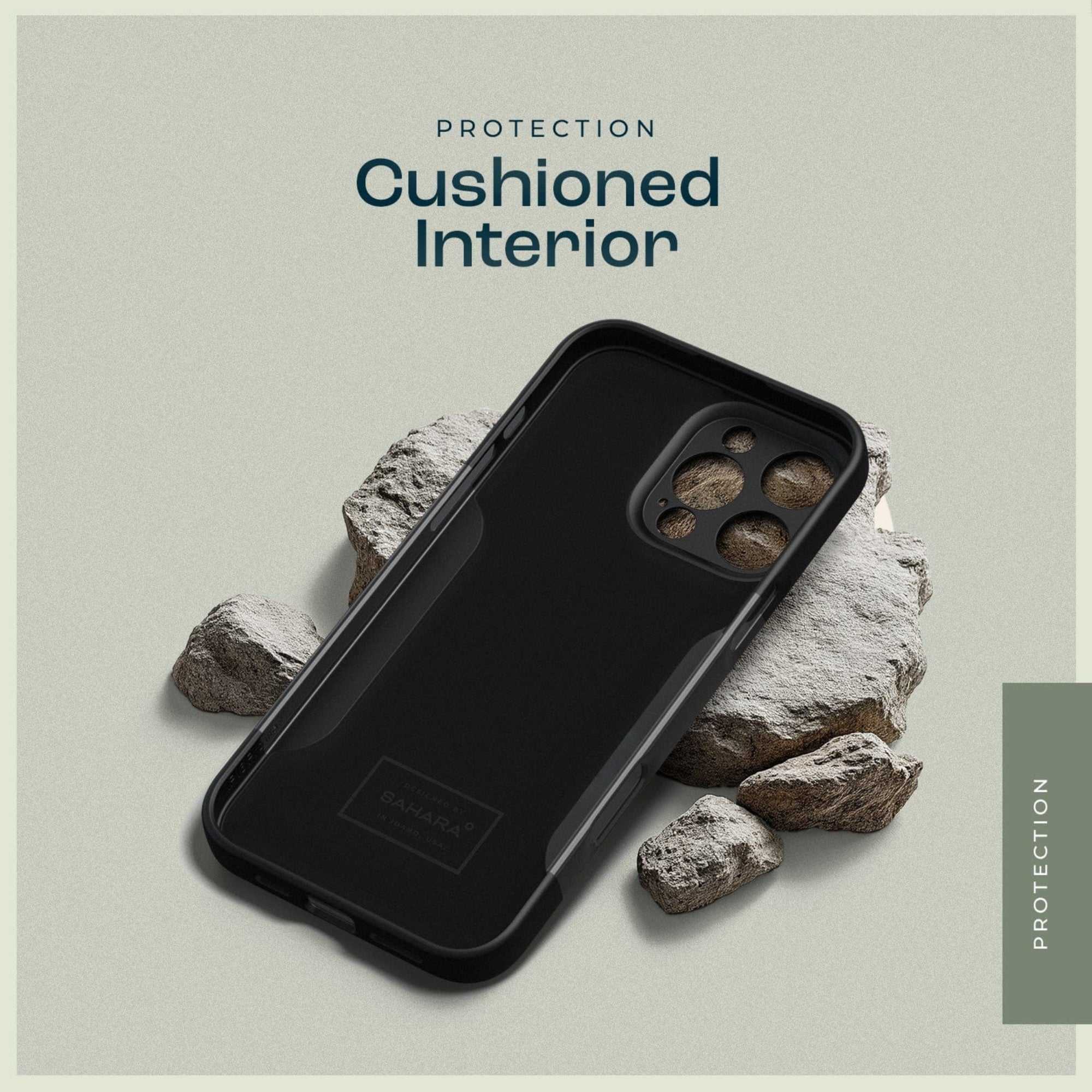 SAHARA - Classic Series Case & Tempered Glass Kit - Apple iPhone 16 Plus