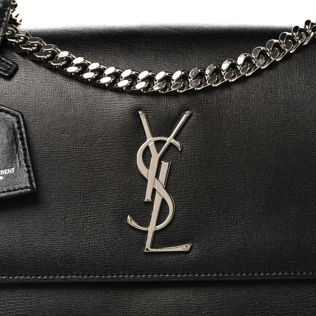 Calfskin Large Monogram Sunset Black
