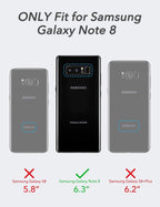 Entronix Case Compatible with Galaxy Note 8 - Triple-Layer Heavy Duty Protection
