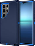 Entronix Case Compatible with Galaxy S24 Ultra - Triple-Layer Heavy Duty Protection