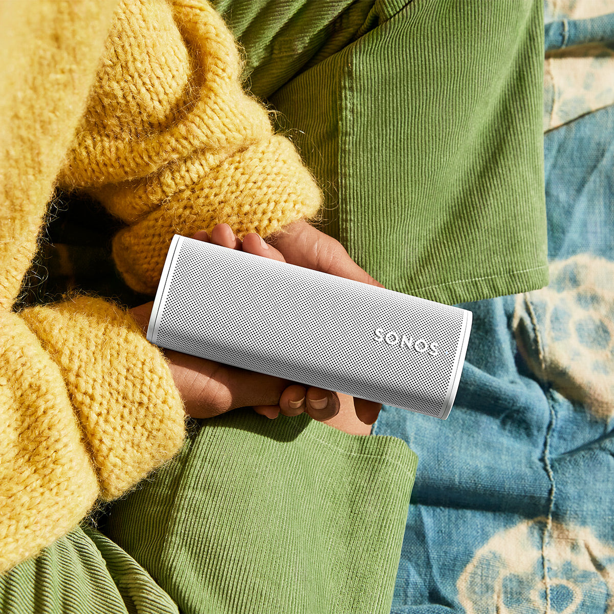 Sonos Roam 2 Portable Waterproof Bluetooth Speaker - Pair (White)