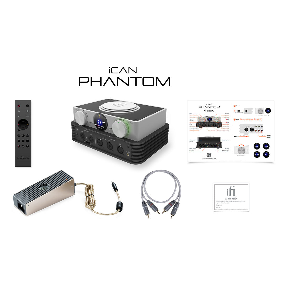 iFi Audio iCan Phantom Analog Headphone Amplifier