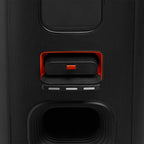 JBL PartyBox Stage 320 Portable Party Speaker with Wireless Two Microphone System (Black)