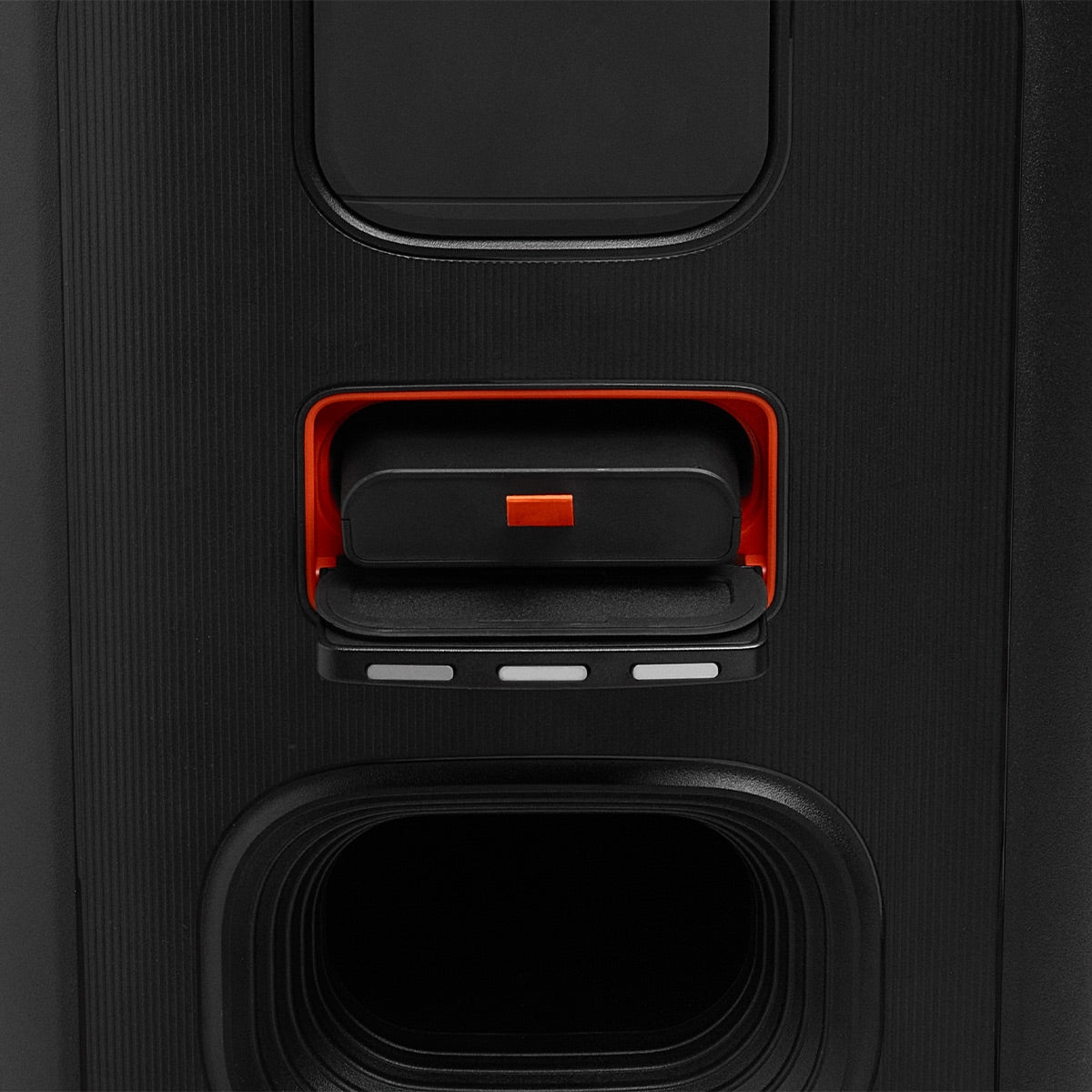 JBL PartyBox Stage 320 Portable Party Speaker with Wireless Two Microphone System (Black)