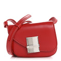 Dappled Calfskin XS Fiamma Crossbody Flame Red