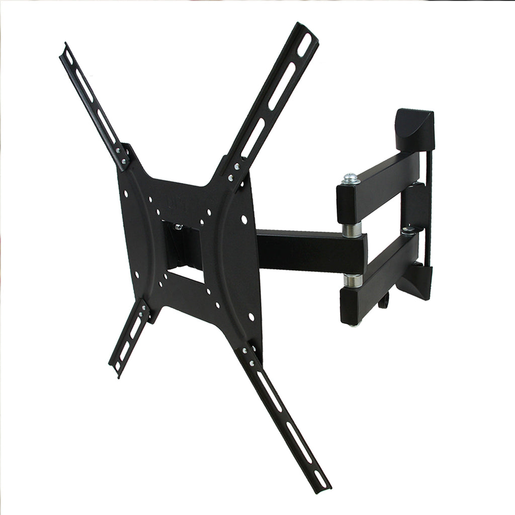 Full Motion, Tilt and Swivel Single Stud Wall Mount for 26-55 Inch  LCD, LED, and Plasma Screens
