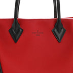 Monogram Cuir Orfevre Tote W PM Cherry