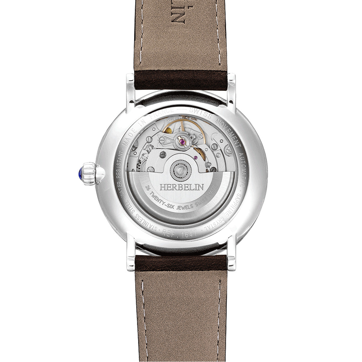 Herbelin Inspiration Auto  Men's Blue Watch