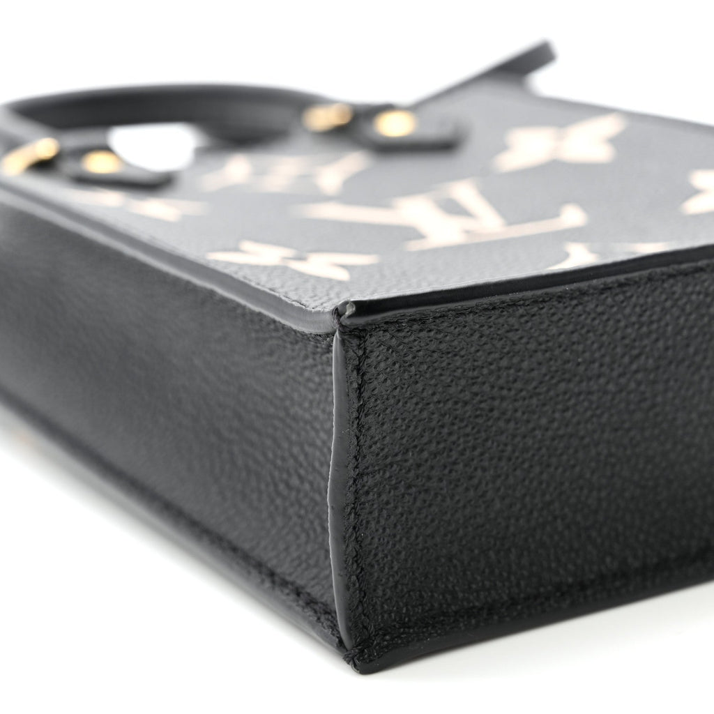 Empreinte Monogram Giant Petit Sac Plat Black Beige