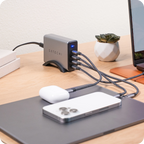 165W USB-C 4-Port PD GaN Charger
