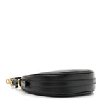 Soft Calfskin Mini Arque Shoulder Bag Black
