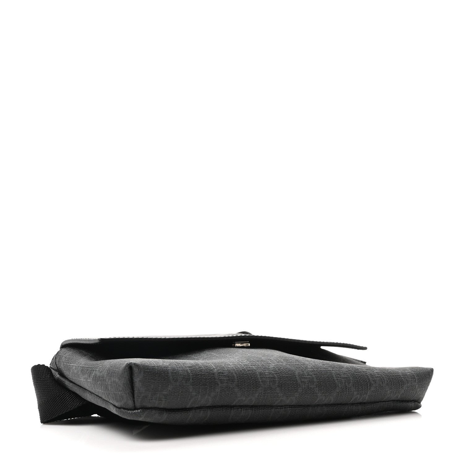 GG Plus Monogram Waist Belt Bag Black