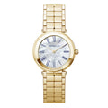 Herbelin Newport Slim Ladies White Mother of Pearl Gold Watch