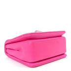 Nappa Monochrome One Stud Chain Clutch Pink PP
