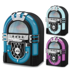 Mini Bluetooth Jukebox with Multicolor LED Lighting