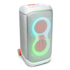 JBL PartyBox Stage 320 Portable Party Speaker with Wheels (White)