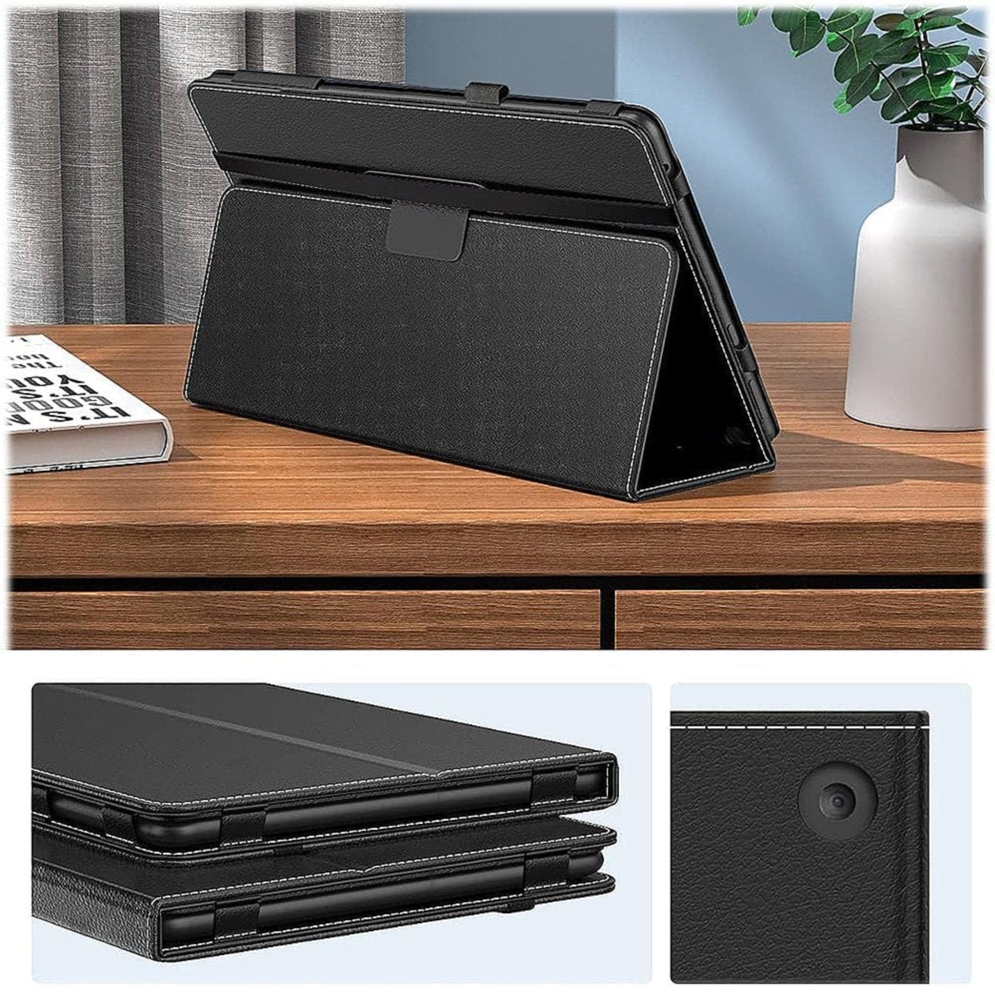 SAHARA - EliteFold Folio Case for Samsung Galaxy Tab A9+ - Scorpion Black