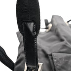 Nylon Vela Medium Backpack Black