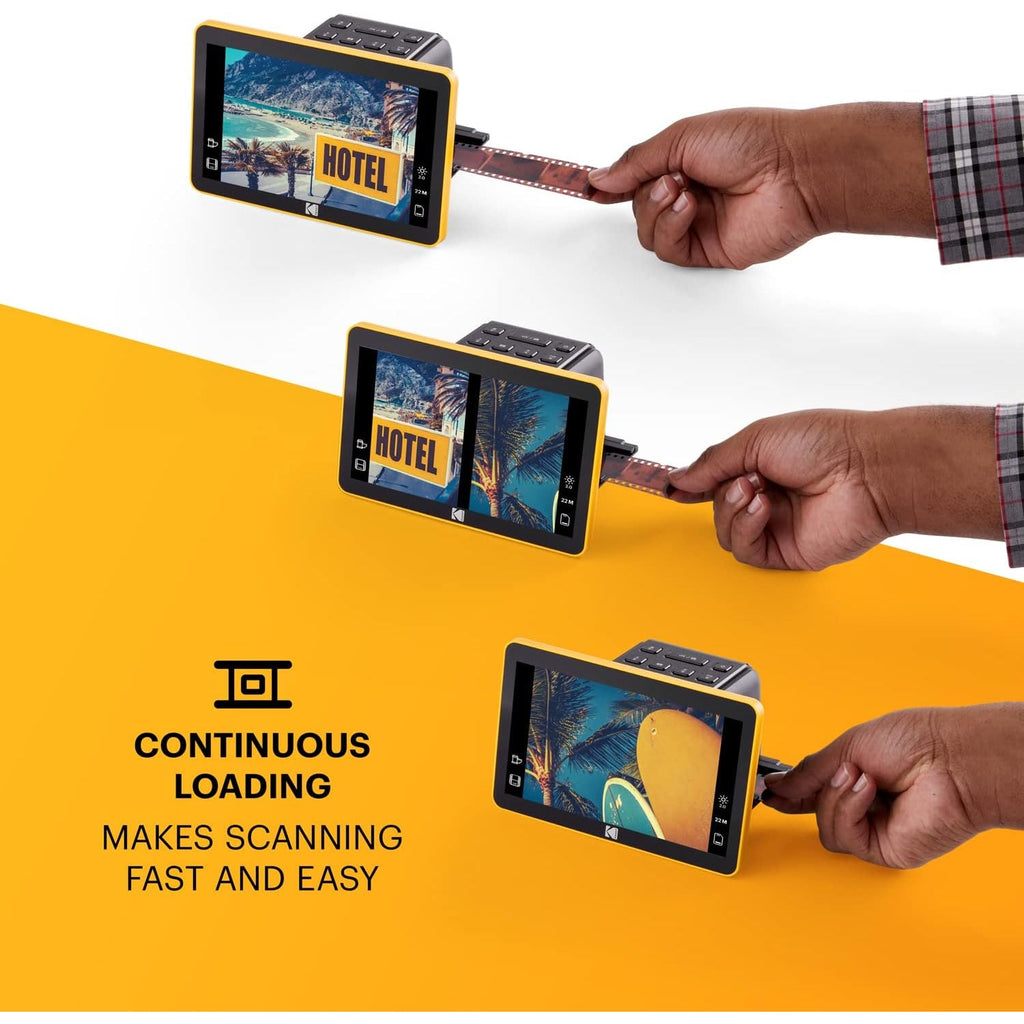 Kodak Slide N SCAN Film and Slide Scanner with 7" LCD Screen, Converts Negatives & Slides to JPEG