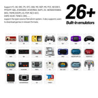 Smart Pro Handheld Game Console with 4.96'' IPS Screen, Linux System, Joystick, RGB Lighting - Retro Video Game Console Gift