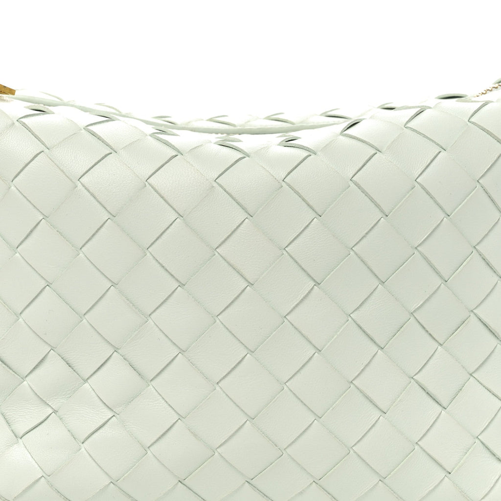 Calfskin Nappa Intrecciato Mini Wallace Glacier Muse