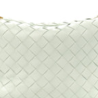 Calfskin Nappa Intrecciato Mini Wallace Glacier Muse