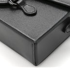 Azalea Calfskin Monochrome Mini Horsebit 1955 Shoulder Bag Black