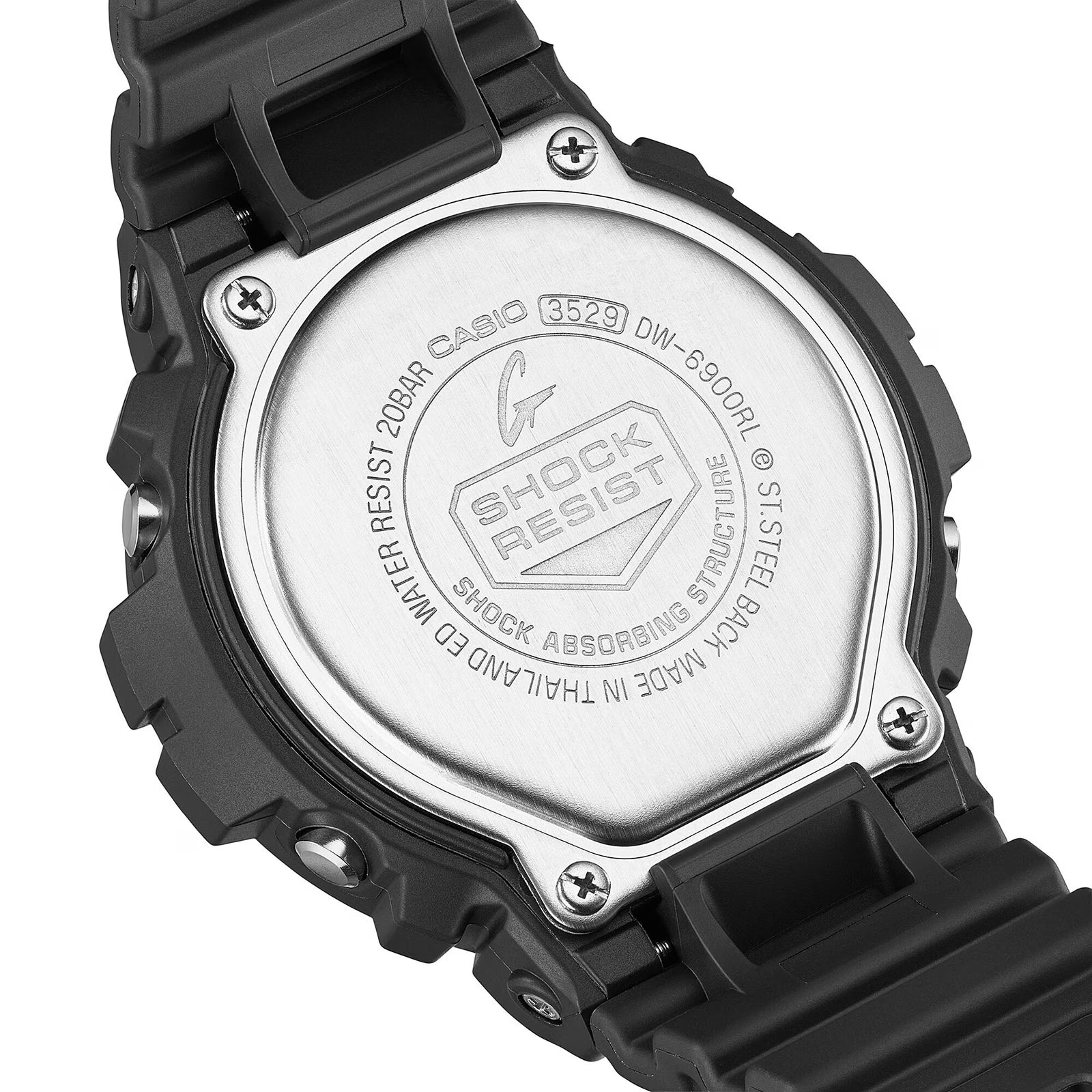 DW-6900RL-1 Quartz Icon Resin Black