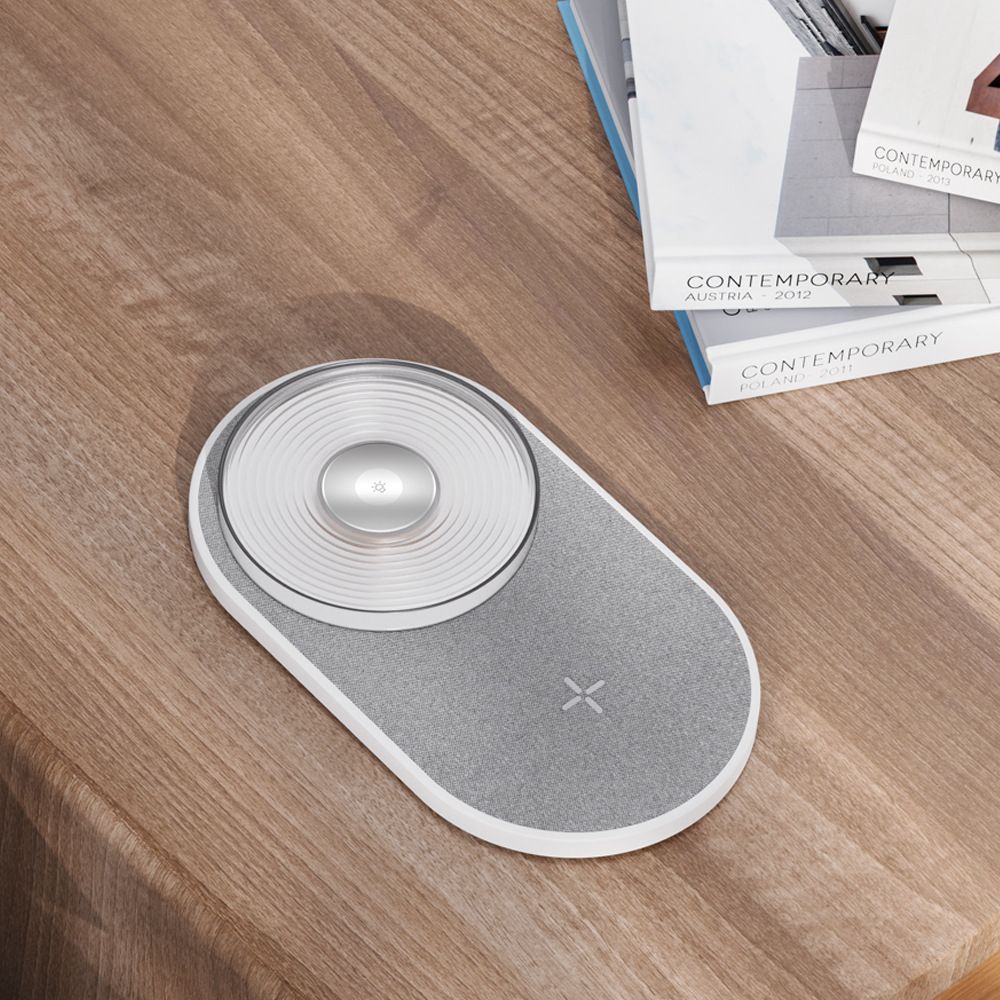 Private mode wireless charging new household 15W mobile phone fast charging two in one wireless charging night light