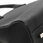 Grained Calfskin Soft Margaux 10 Bag Black