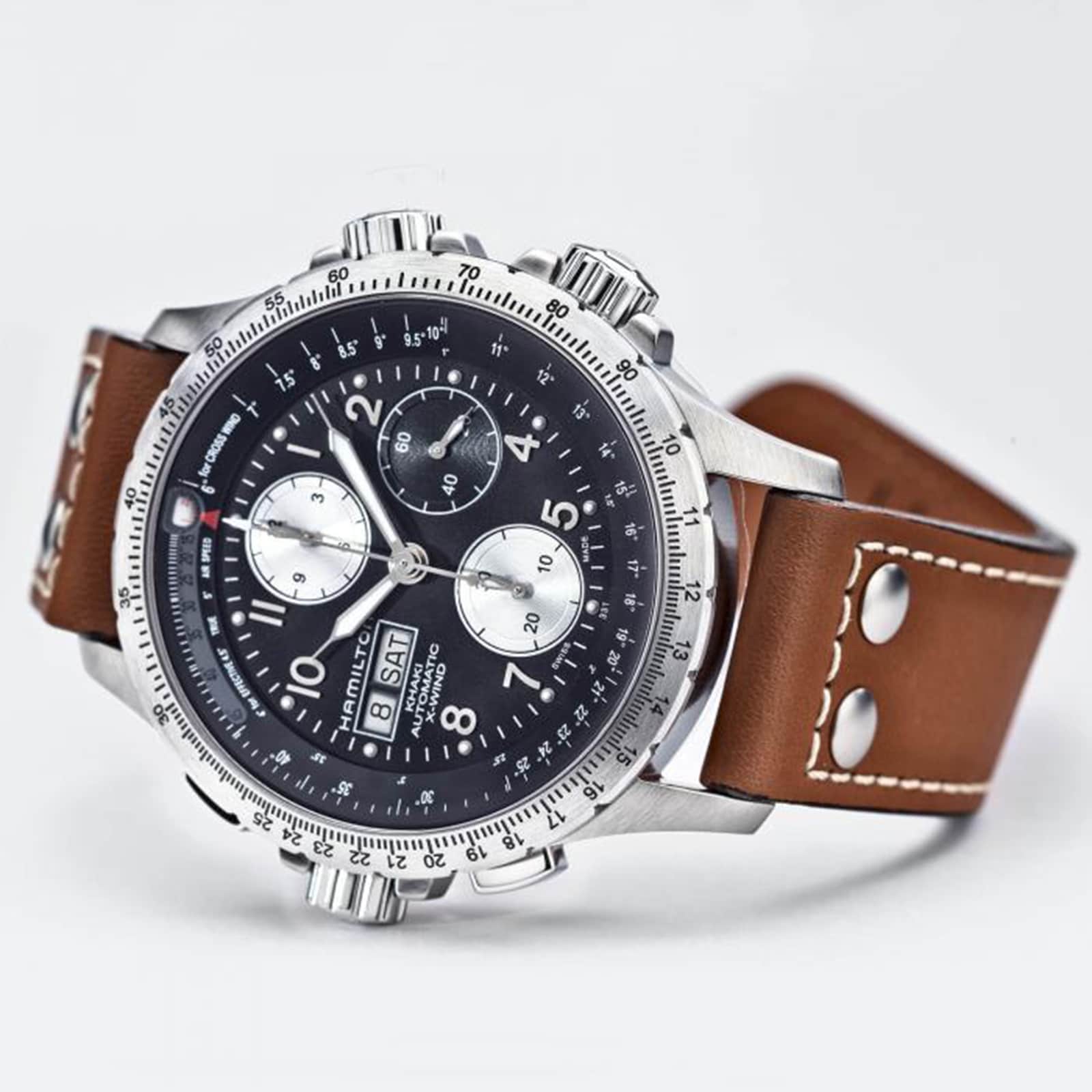 Khaki Aviation X-Wind Auto Chrono