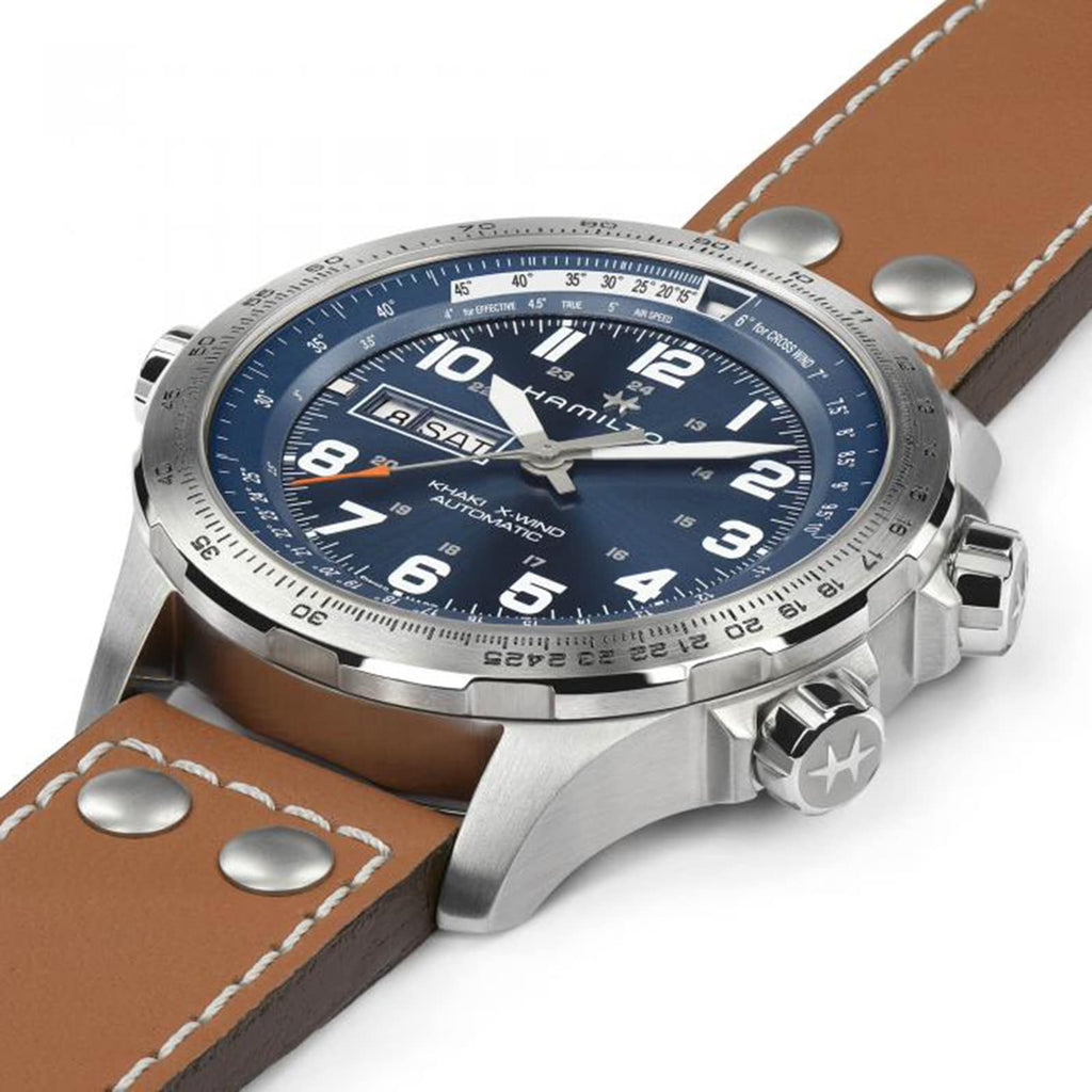 Khaki Aviation X-Wind Day Date Auto