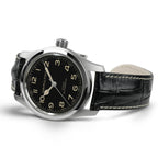 Khaki Field Murph Auto | 42mm, Leather Stap, Black Dial