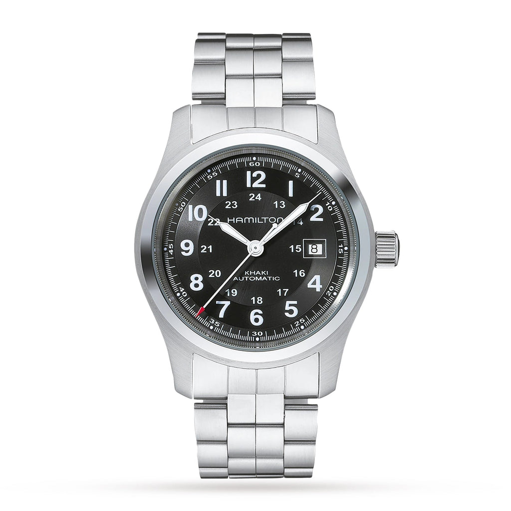 Khaki Field Auto | 42mm, Stainless Steel, Black Dial